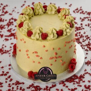 Tort Émeraude Fistic & Zmeură